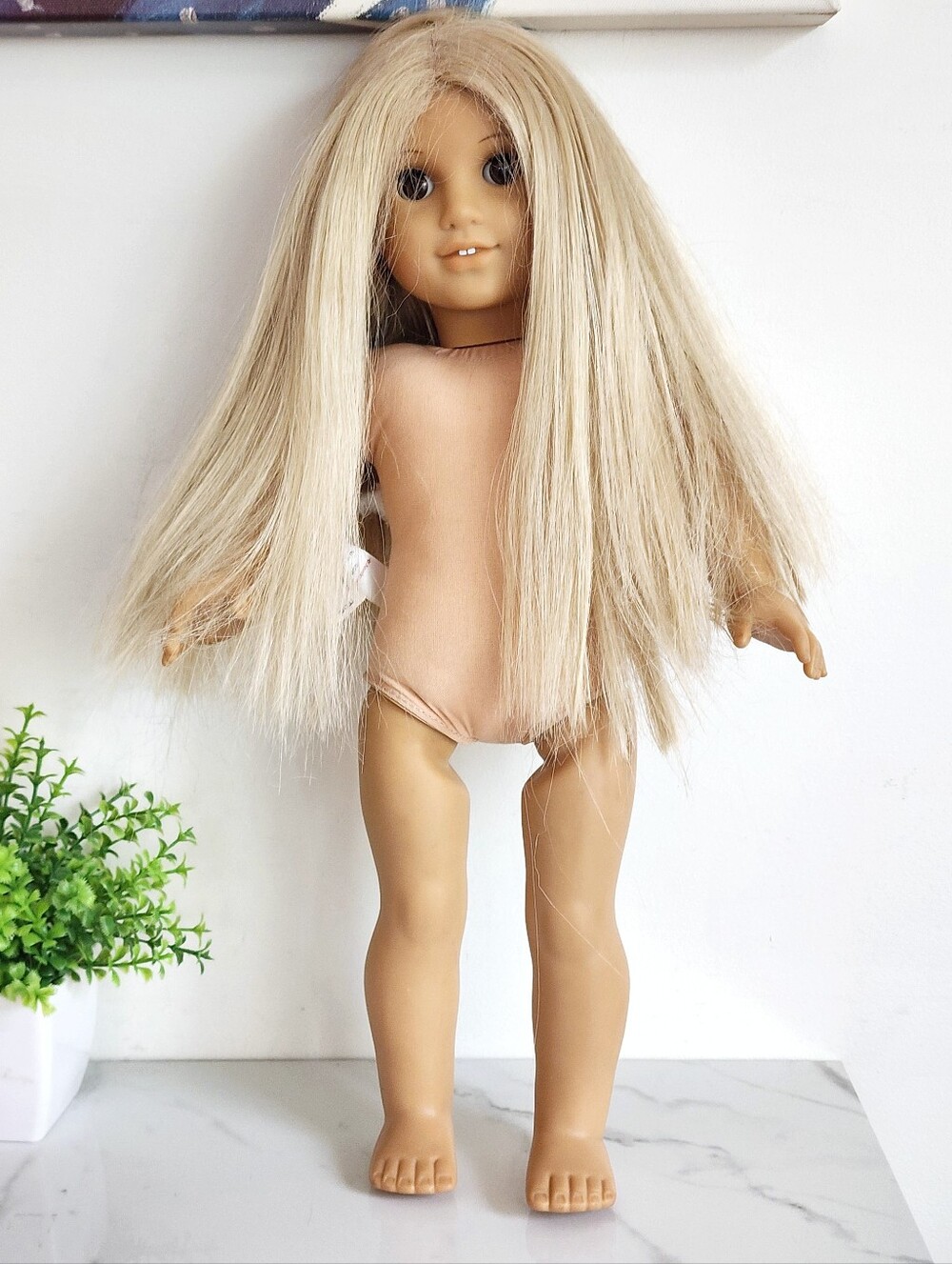 American Girl Julie Albright 18" Doll Blonde Hair Brown Eyes 2013